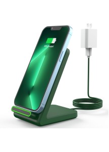 Wireless Charging Station for iP- Dark Green