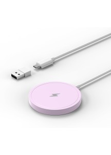15W Colorful SnapCharge Wireless Charger-Purple