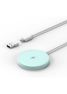 15W Colorful SnapCharge Wireless Charger-Mint