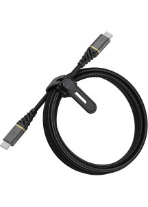 Premium Fast Charge USB-C to USB-C Cable, 2M - Glamour Black