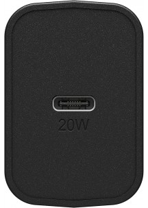 Wall Charger USB-C, 20W +USB C-C 1M Cable- Black Shimmer