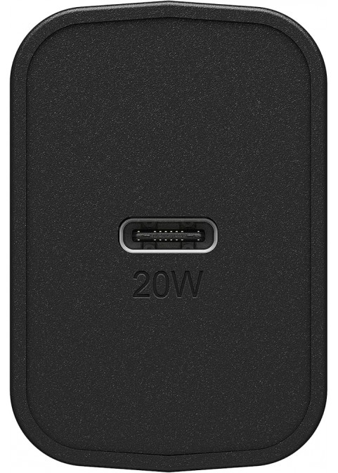 Wall Charger USB-C, 20W +USB C-C 1M Cable- Black Shimmer